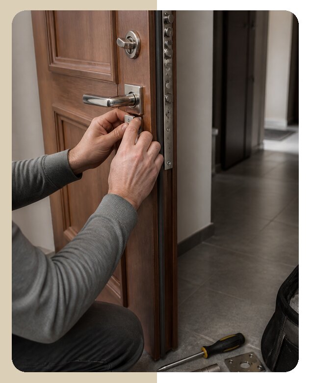 Замена дверного замка с быстрым выездом мастера в Кирове-Чепецке
